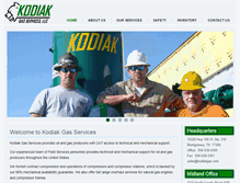 Tablet Screenshot of kodiakgas.com